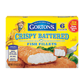 Gorton's  crispy battered fish fillets, 6 ct Full-Size Picture